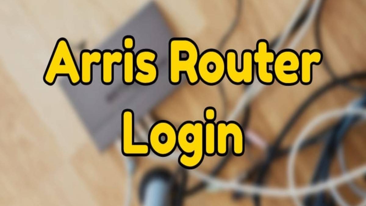 How do I access my Arris router?