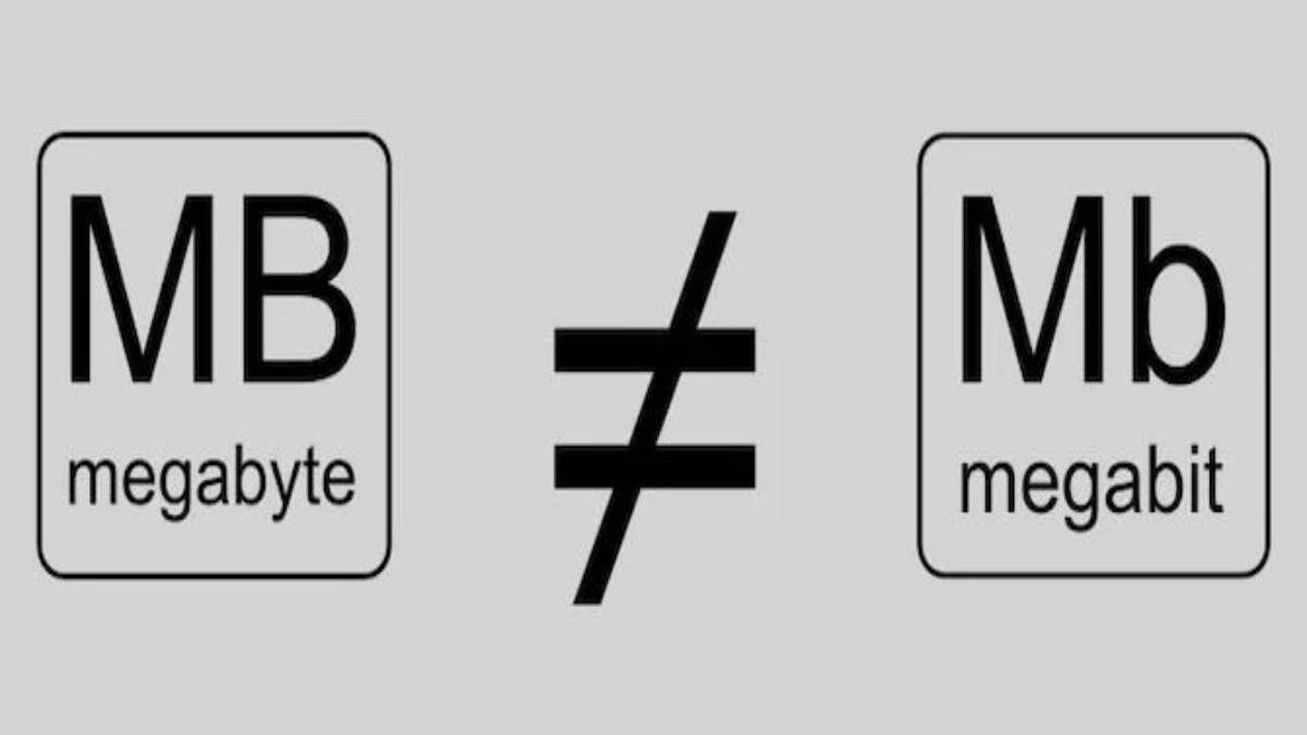 What is the Difference Between Megabits and Megabytes