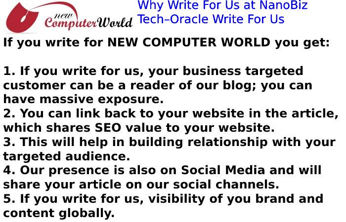 oracle write for us