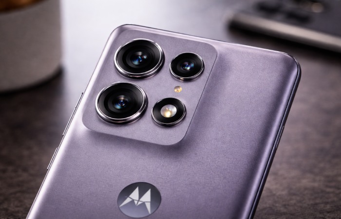 Rear camera system of Motorola Edge 50 Pro